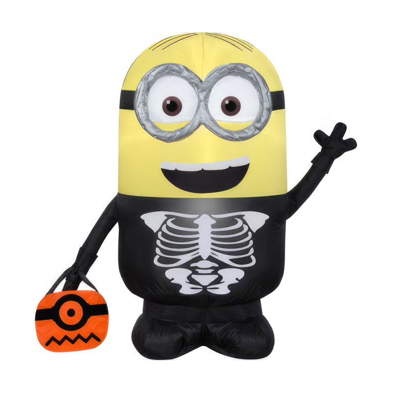 Airblown Dave as Skeleton