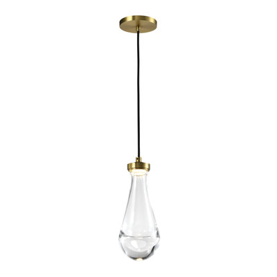 Veridian 1 - Light LED Teardrop Pendant