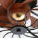 Industrial Style 20 Inch Ceiling Fan With Matte Black 6 Speed Wind E26 Remote Control Reversible Dc Motor For Bedroom