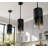 Grishilde 3-Pack Modern Black Pendant Light Fixtures for Kitchen Island-1163030031
