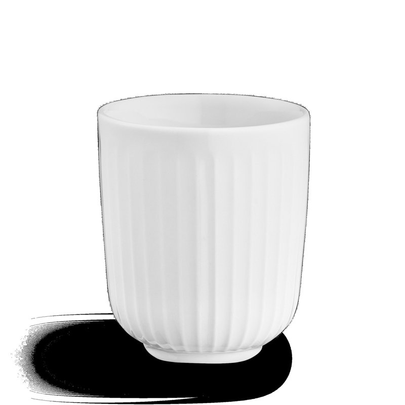Grande tasse thermos Kähler Hammershoi, blanche, 10,1 oz