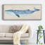 Baleine rustique II sur toile-1426216237