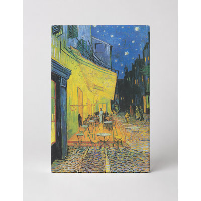 Café Terrace at Night (1888) - Portrait, art mural sur toile