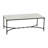 Libertine Genuine Marble and Metal Coffee Table-63189035