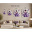 «Lilac Moon Silence», art mural sur toile tendue-1443623638