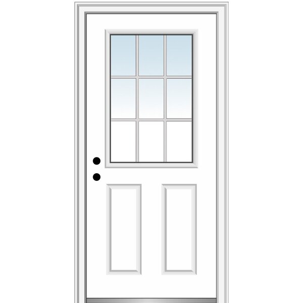 Verona Home Design 81.75'' Steel Front Entry Doors | Wayfair