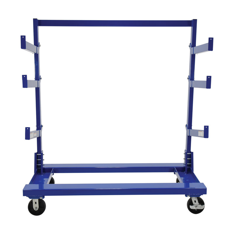 Utility Cart with Wheels, 64.69" H x 60.57" W x 30" D