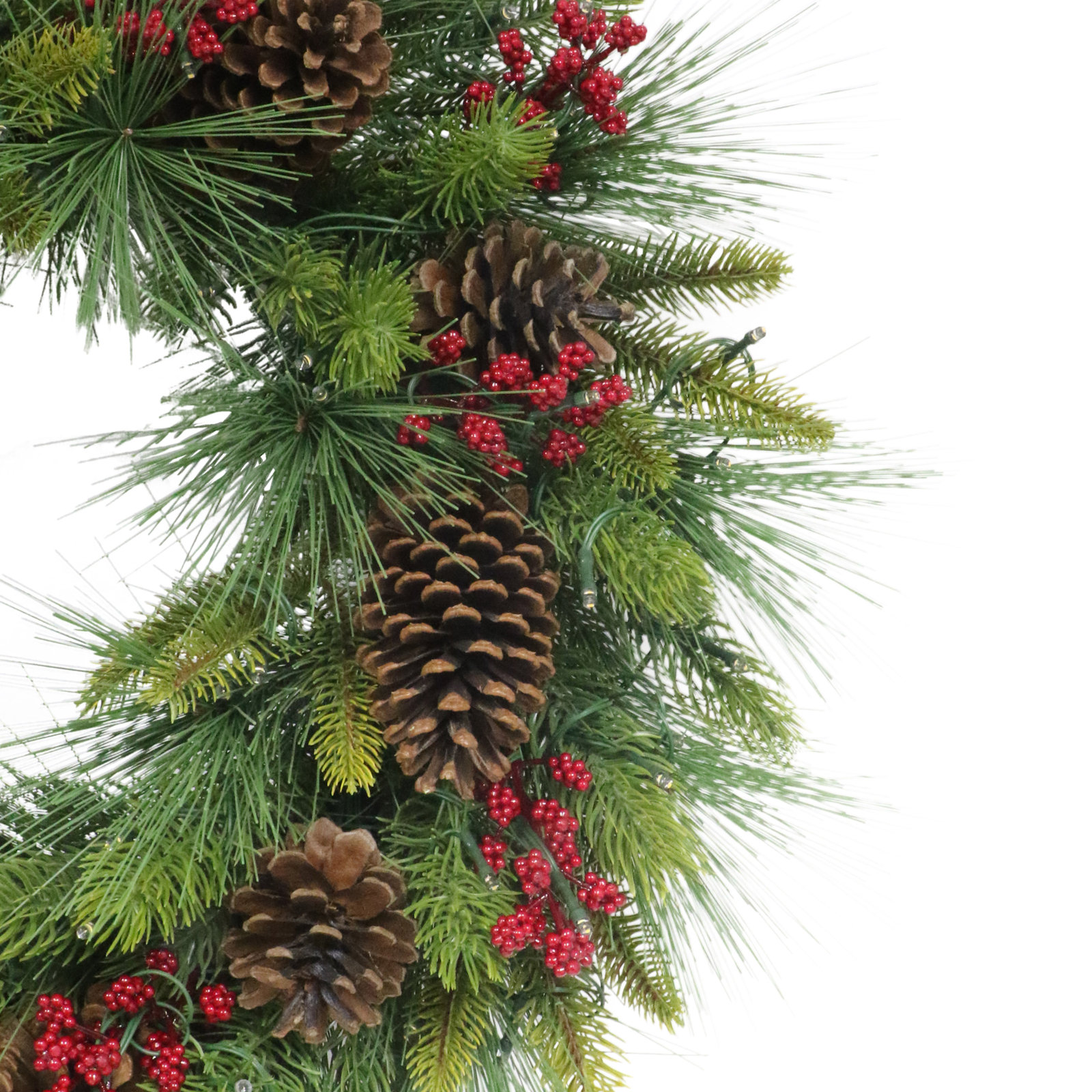 5" Front Door Christmas Wreath