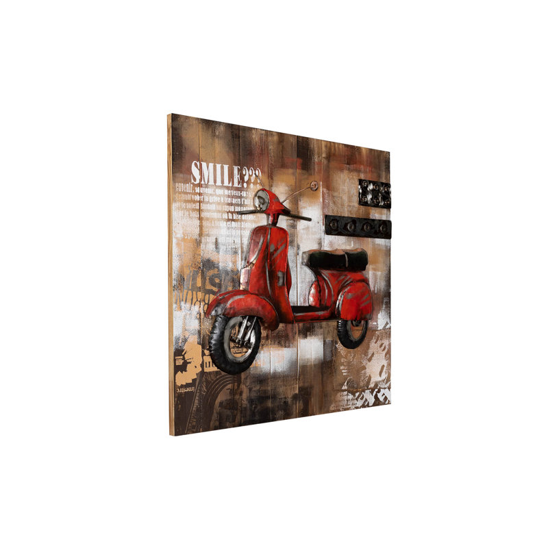 Handmade Industrial Transportation Wall Decor