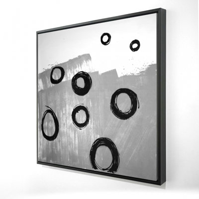 Deconstructed - 24"x24" Framed canvas