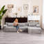 Canapé modulaire modulaire en chenille 3 places avec repose-pieds et coussins ergonomiques-2061942805