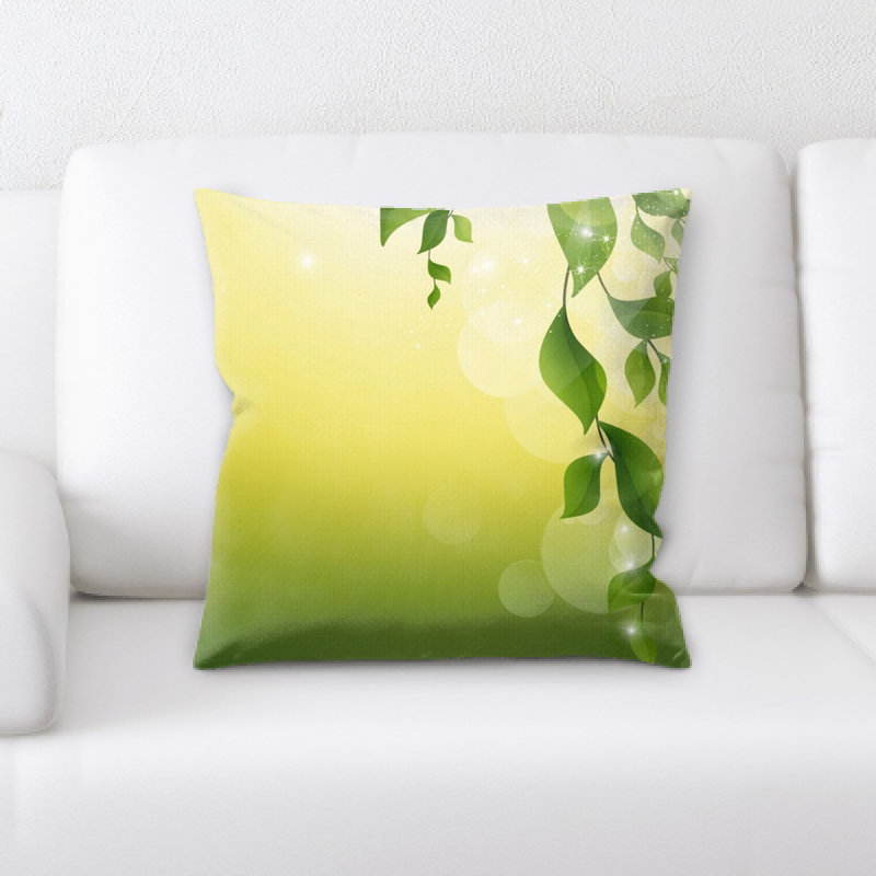 Coussin de feuilles