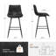 Faux Leather Modern Low Back Counter Stool-959345386-963711533-959345390