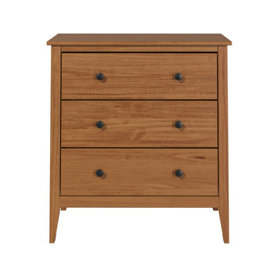 Solid 3 Drawer Dresser by Hokku Designs