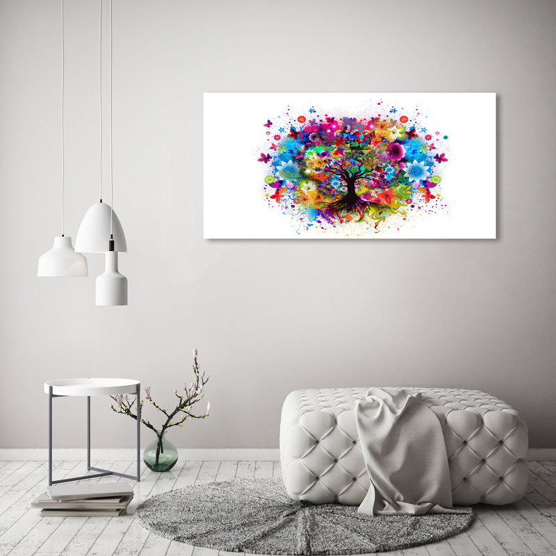 Colorful Tree - Wrapped Canvas Print