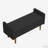 linen fabric Storage Ottoman Bench For Entryway-1978730255