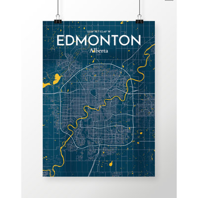 " Edmonton City Map "