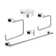 Essentials Cube 5 - Piece Bathroom Hardware Set