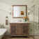 Amara Tempered Glass and Aluminum Alloy Framed French Cleat Mounted Wall Mirror