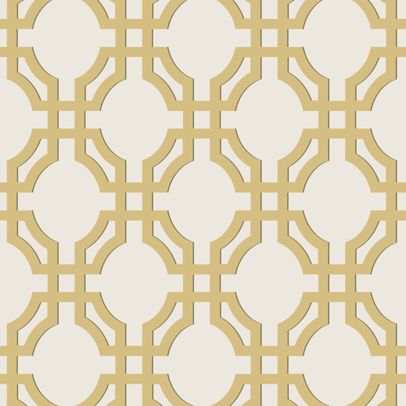 Kasota 10.05m x 53cm Matte Paste the Wall Wallpaper Roll, Gold