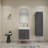 23.6" Wall-Mounted Single Bathroom Vanity Set-70381344