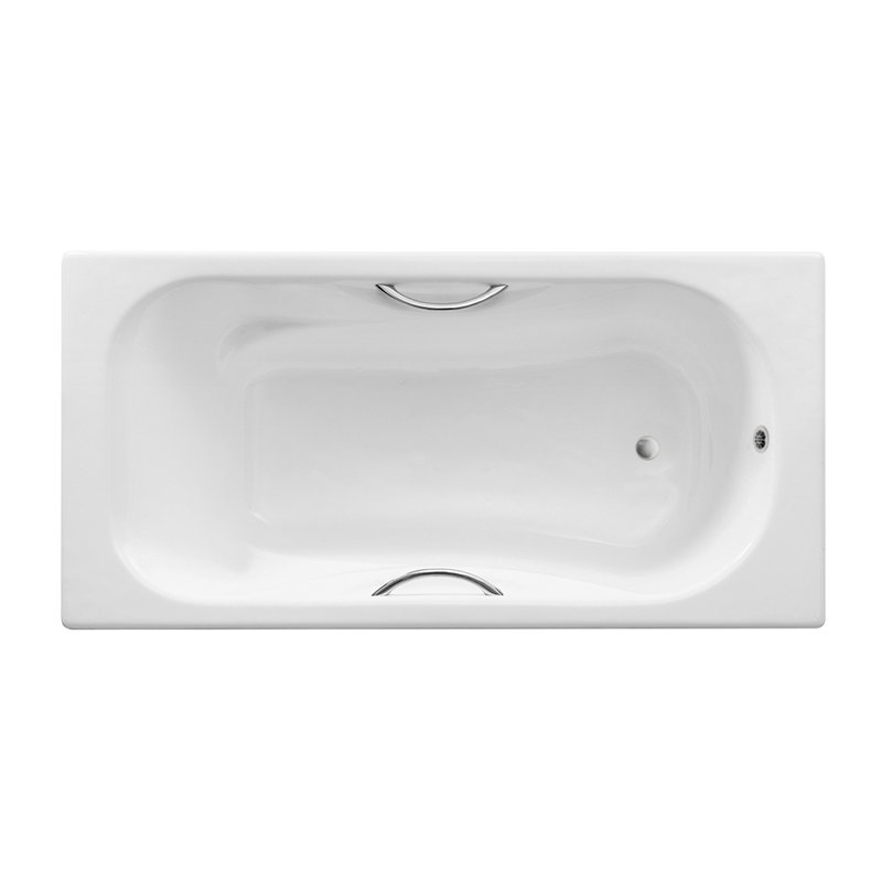 63" x 30" Drop In Soaking Cast Iron Bathtub