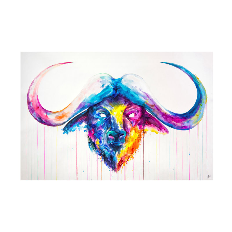 Art sur toile Marc Allante, H 12 po x l 19 po
