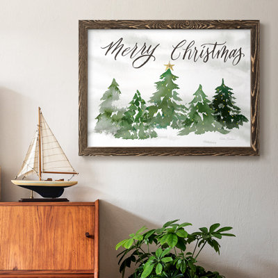 «Merry Christmas», reproduction d'art sur toile