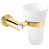 Gold/White Swarovski