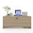U-Shaped Executive Desk With File Cabinet-1720024504