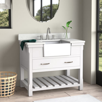 Curiel 42" Single Bathroom Vanity Set