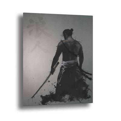 «Ronin» par Nicklas Gustafsson, sur aluminium brossé