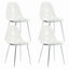 Chaise de salle à manger moderne simple et transparente, chaise en plastique sans accoudoirs, chaise nordique de maquillage, tabouret de maquillage et de métal-1404999747