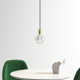 Luke Single Light Glass Dimmable Pendant