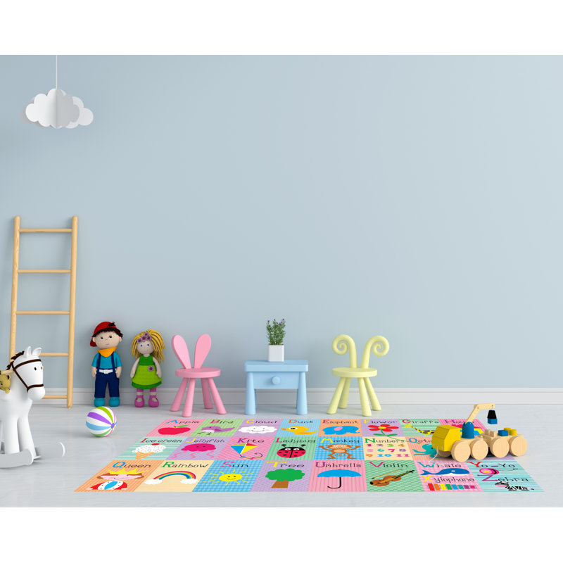 Vinyl Machine Printed 100cm X 160cm Area Rug