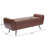 Shaneta 55"W Vegan Leather Storage Bench Storage Ottoman for King Size Bed-45947765