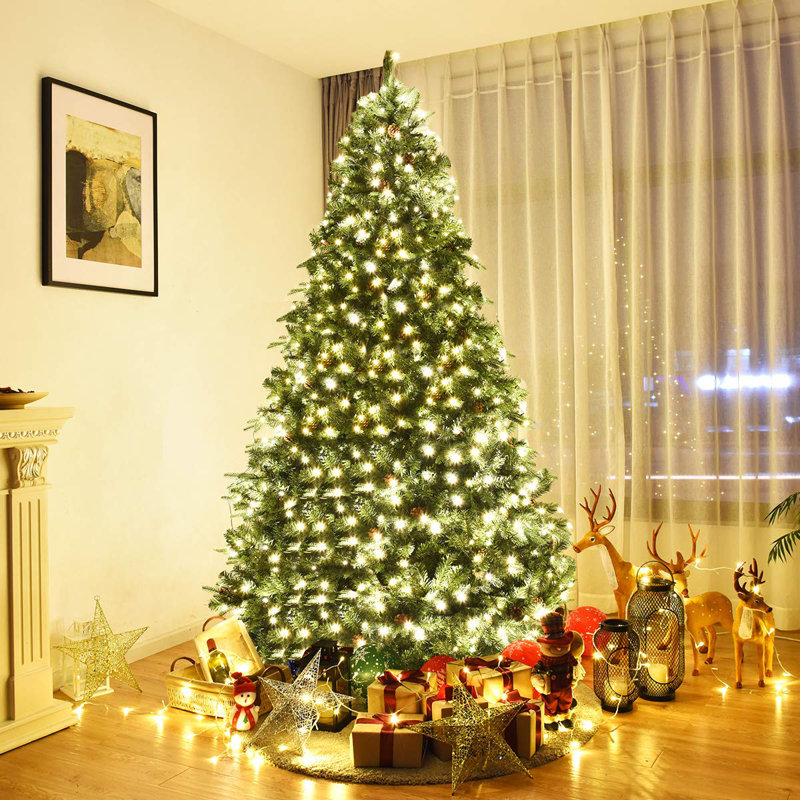7.87' H Lighted Artificial Christmas Tree