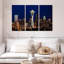 Paysage urbain de nuit Sebbie Seattle-107995267