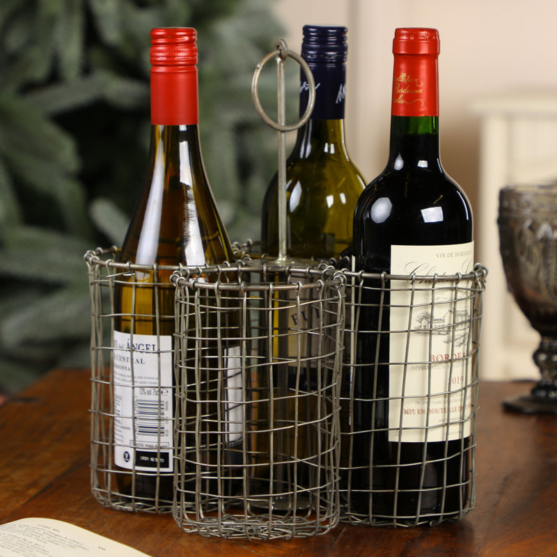 Bracondale Metal Flatware Caddy, Antique Grey