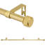 Ensemble de tringle à rideaux simple ajustable de 5/8 po de diamètre avec embouts de poignee-2088035190-2088035188