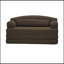 Canapé pliable à deux places en velours côtelé avec coussin moelleux-1697889405