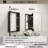 Haddington 15 in. W x 24 in. H Rectangular Framed Recessed/Surface Mount Medicine Cabinet With Mirror In in Matte Black-350574435-350574434