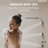 Thermostatic Dual Showerheads System, Ceiling Mount 12" High-Pressure Rainfall Shower Faucet with Handheld Spray-93931716