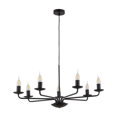 Penfield 7 - Light Candle Style Chandelier