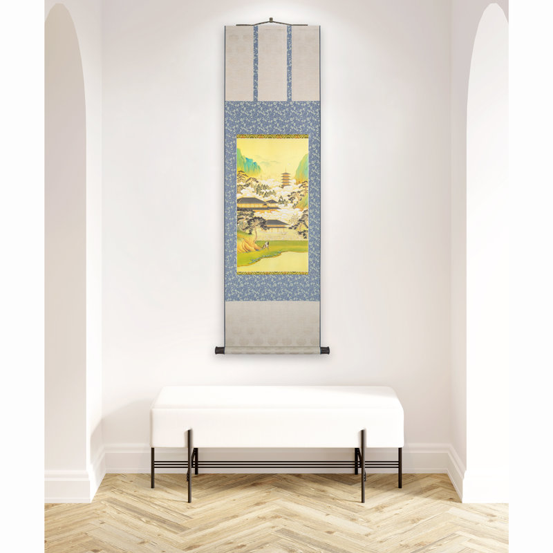 Oriental Sacred Realm by Xiu Yitang - Asian Hanging Scroll