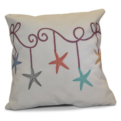 Housse et insert de coussin carré Coastal Christmas