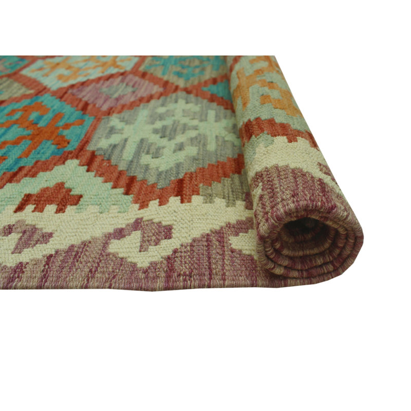 Wool Oriental and Geometric Indoor Rug