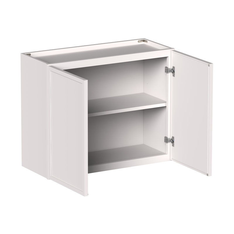 Armoire murale de cuisine courte l 30 po x P 12 po x H 24 po prête à assembler Casainc, 30", 24"