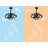 Ganessa 20'' Ceiling Fan with Light Kit-1752610900