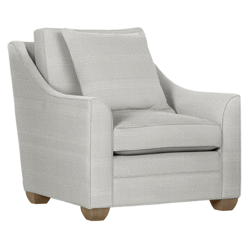 Chaise 37,5 po Nicholas, Coton Callaloo, Hampton